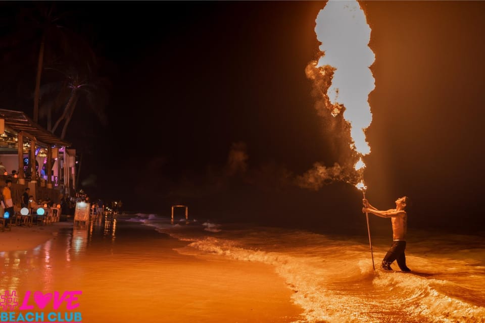 Night, Beach, Evening entertainment