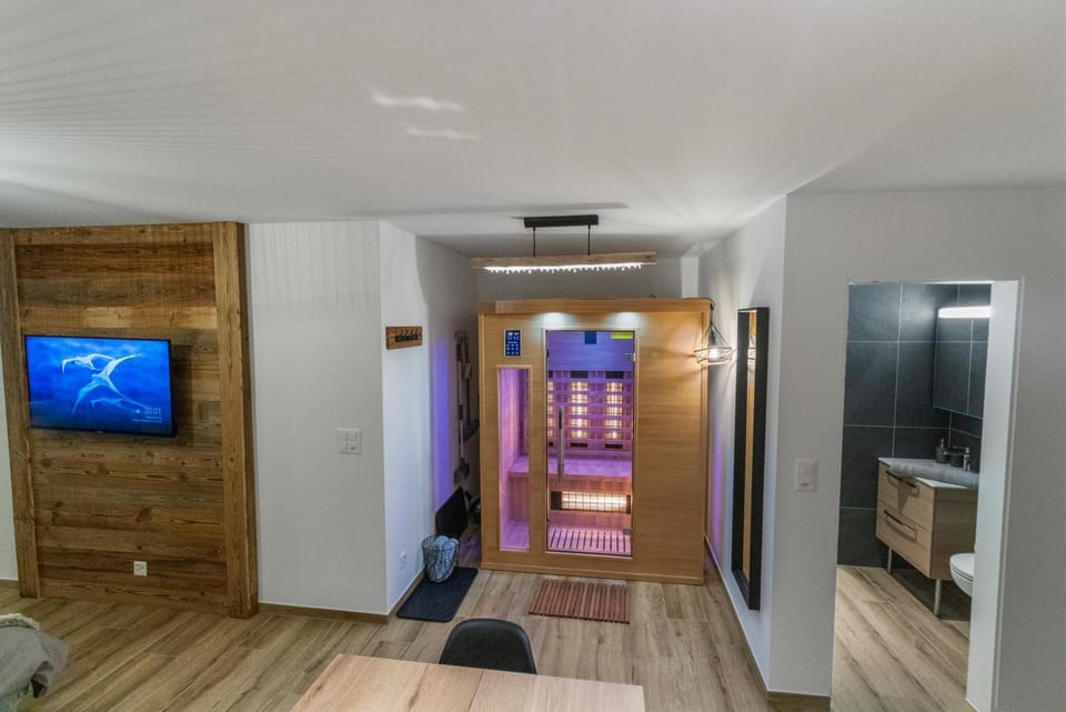 Sauna, TV and multimedia