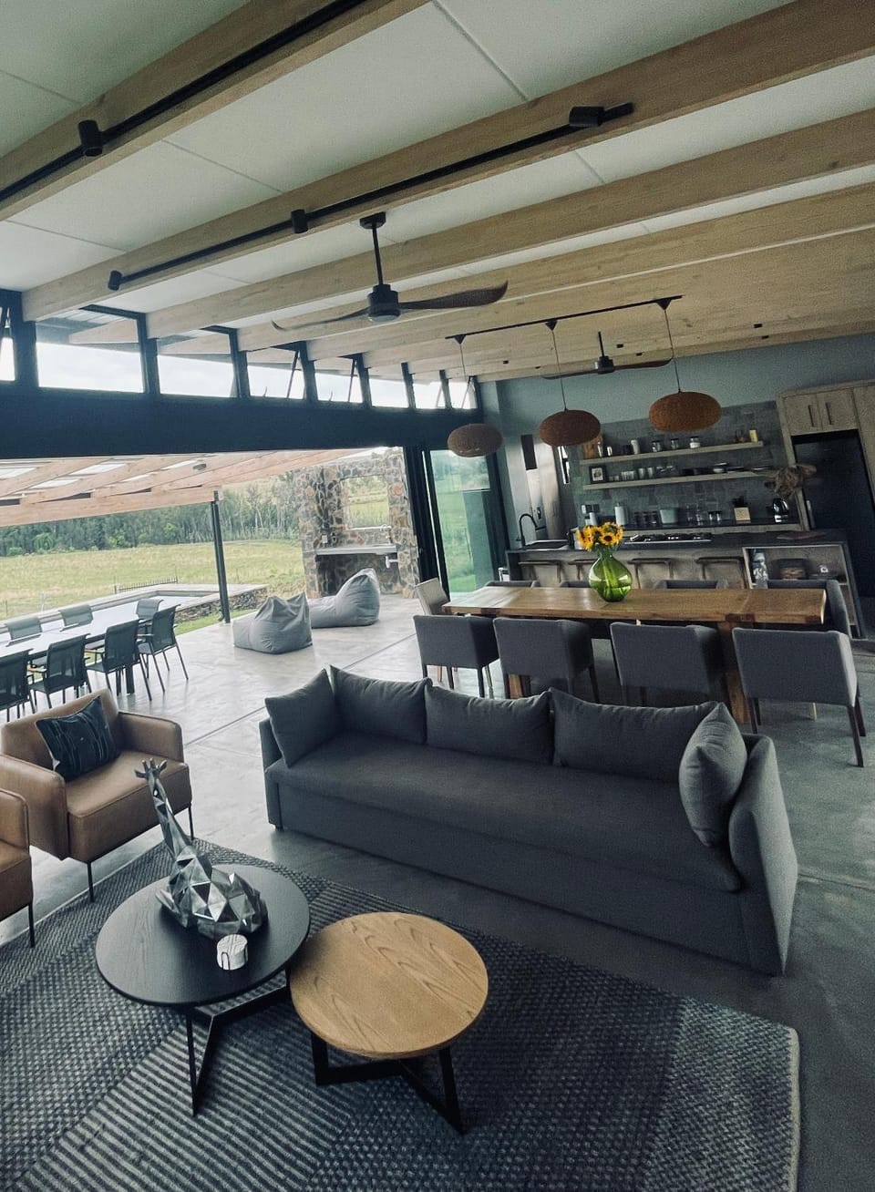 Balcony/Terrace, Kitchen or kitchenette, Living room, Dining area