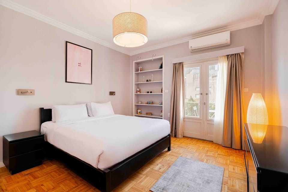 Bed, Bedroom, air conditioner
