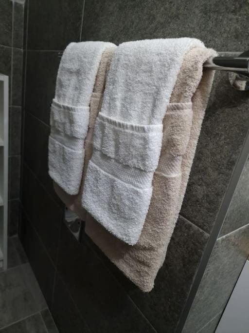Bathroom, towels