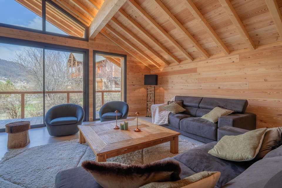 Chalet luxe & spa, Black Diamond Chalet in Briançon