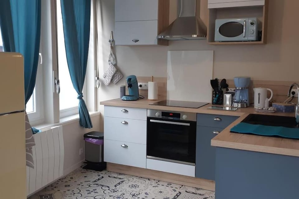 "L'Escapade Marine", 2 ch, parking privé, 8 mn plage Apartment in Le Portel