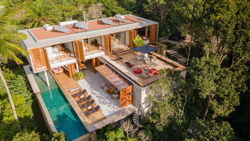 Property building, Patio, Natural landscape, Garden, View (from property/room), Balcony/Terrace, Garden view, Pool view, Swimming pool, sunbed