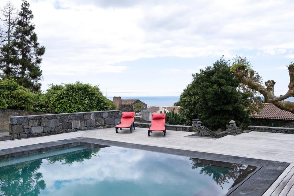 Property building, Living room, Swimming pool