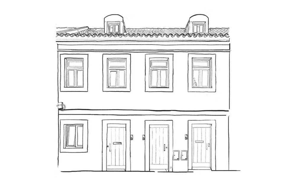 Property building, Facade/entrance