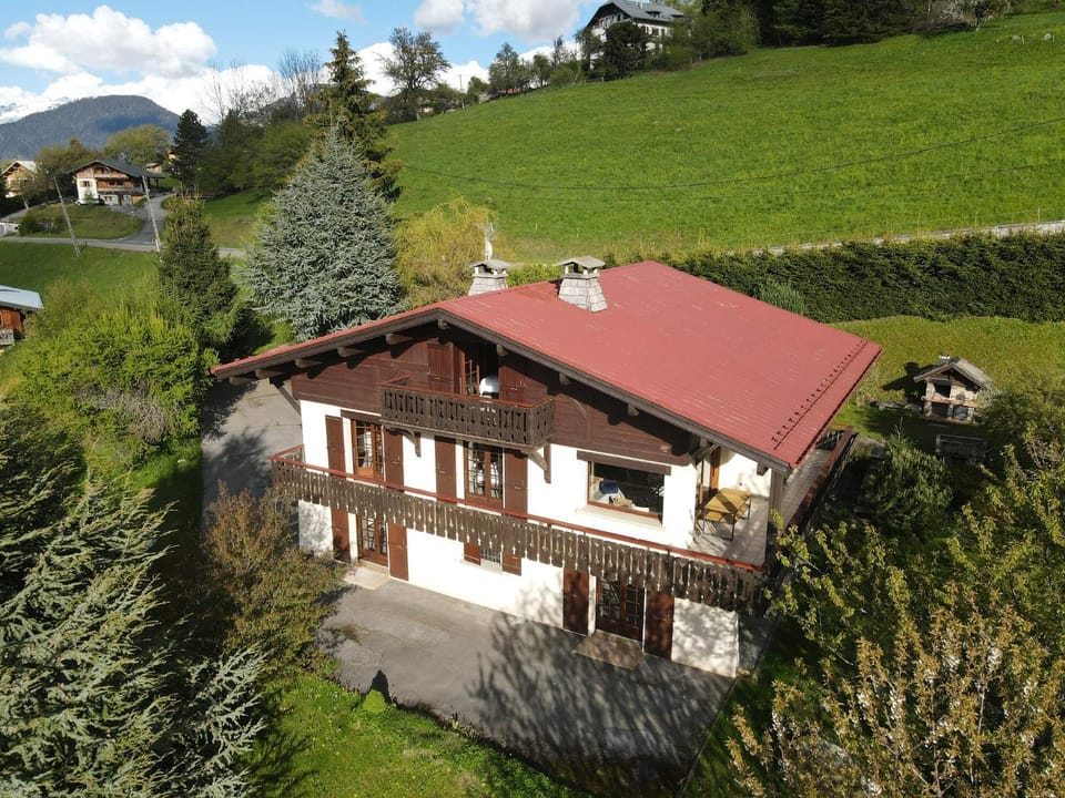 Property building, Natural landscape, Bird's eye view