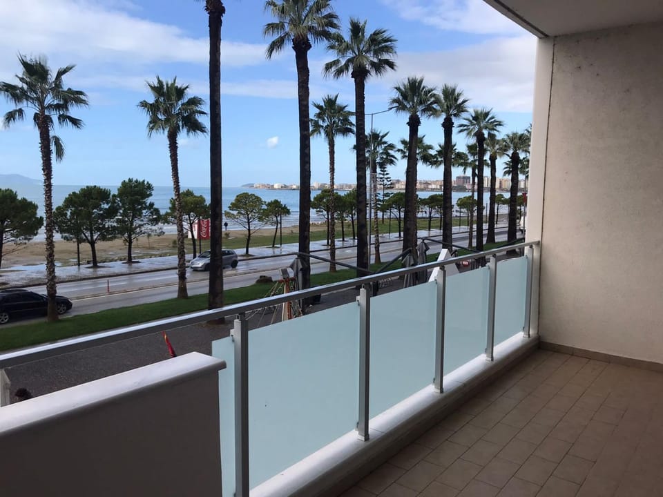 Day, Natural landscape, View (from property/room), Balcony/Terrace, Sea view, Parking