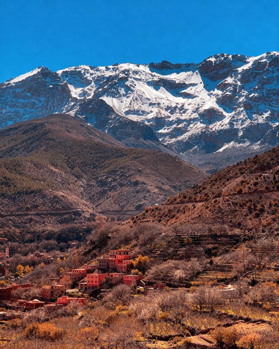 Day, Natural landscape, Mountain view