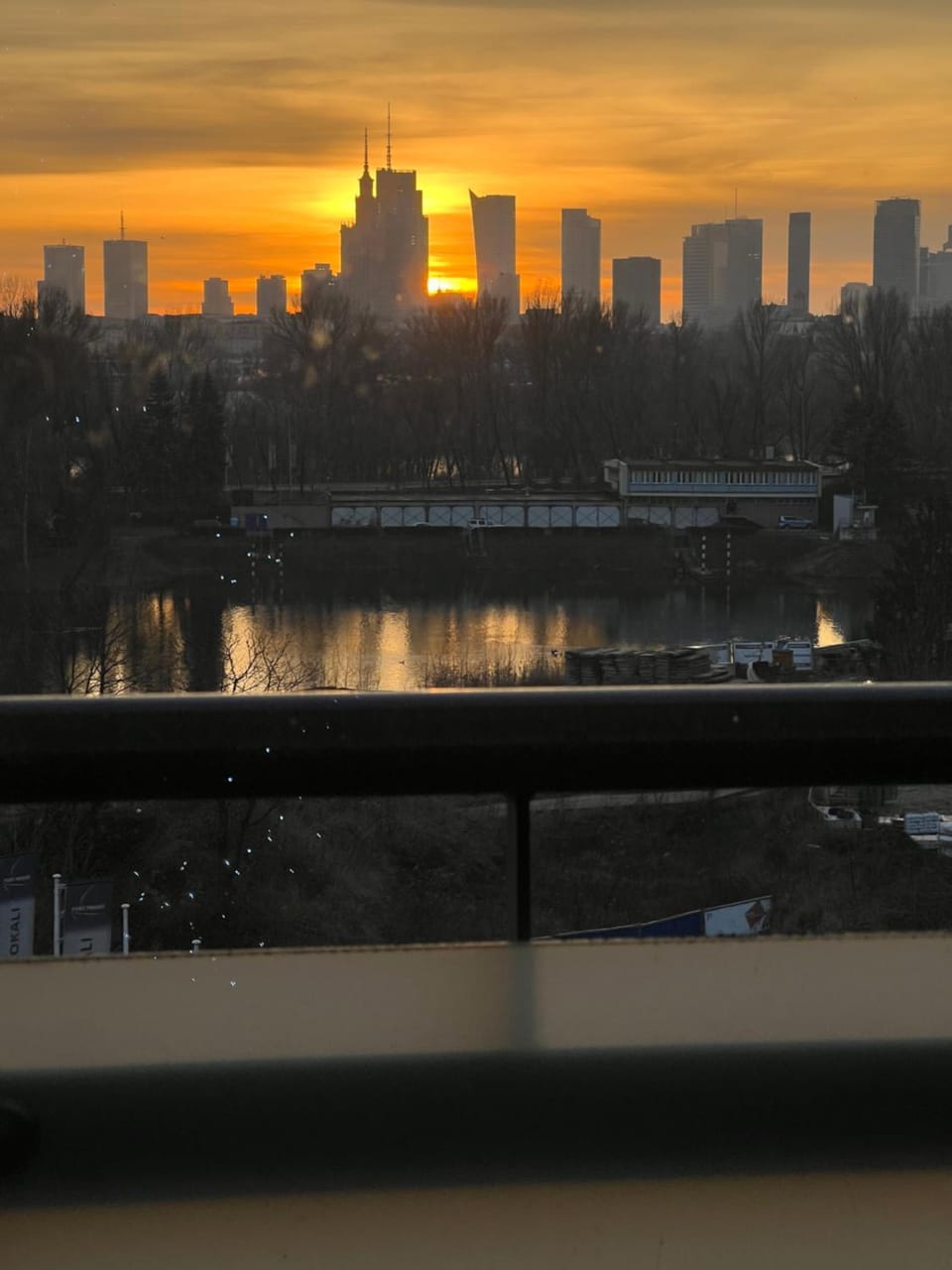 City view, River view, Sunset