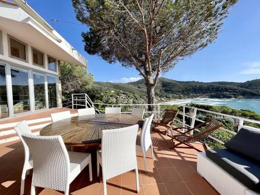 Balcony/Terrace, Dining area, Sea view