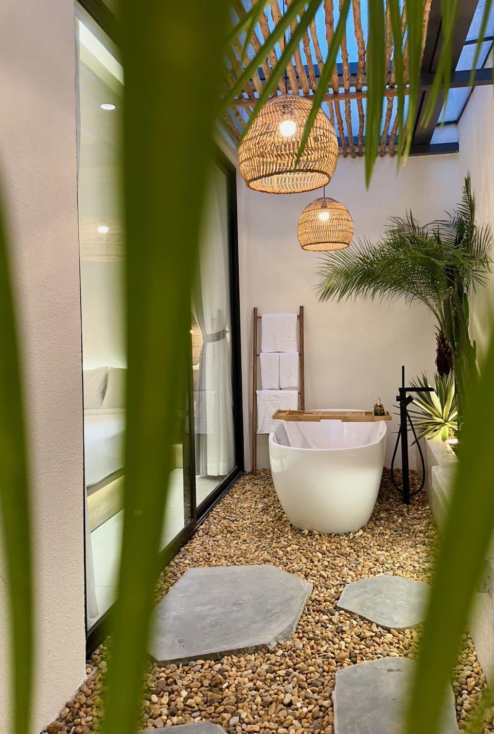 Garden, Balcony/Terrace, Inner courtyard view, Bath