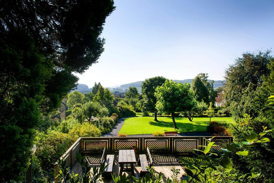 Natural landscape, Garden, Garden view