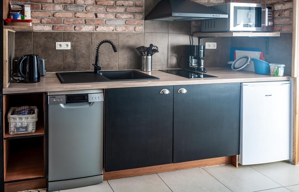 Coffee/tea facilities, Kitchen or kitchenette, dishwasher, minibar, pet friendly, stove