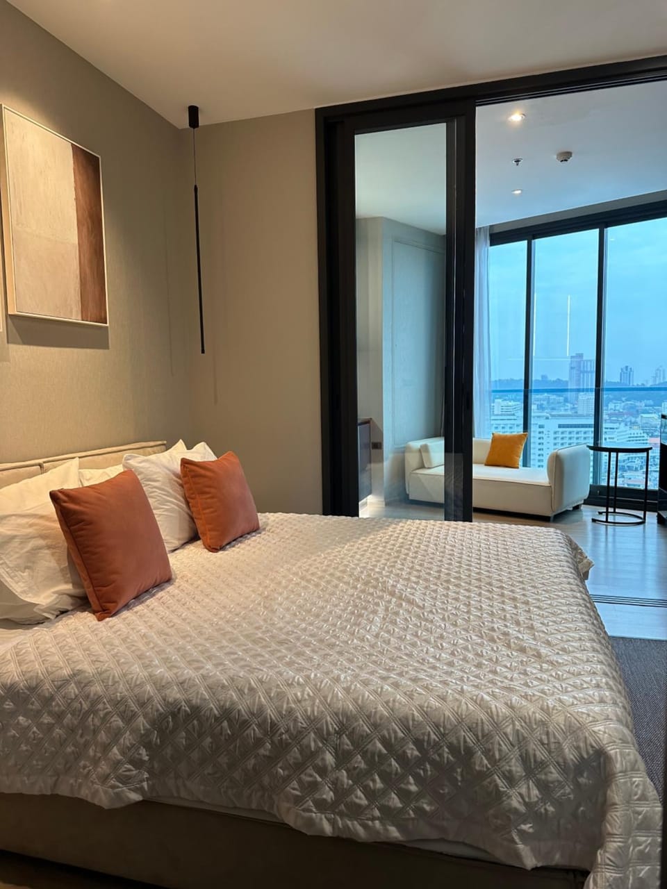 502 Edge 25th floor Sea view with king size bed Apartment hotel in Pattaya City