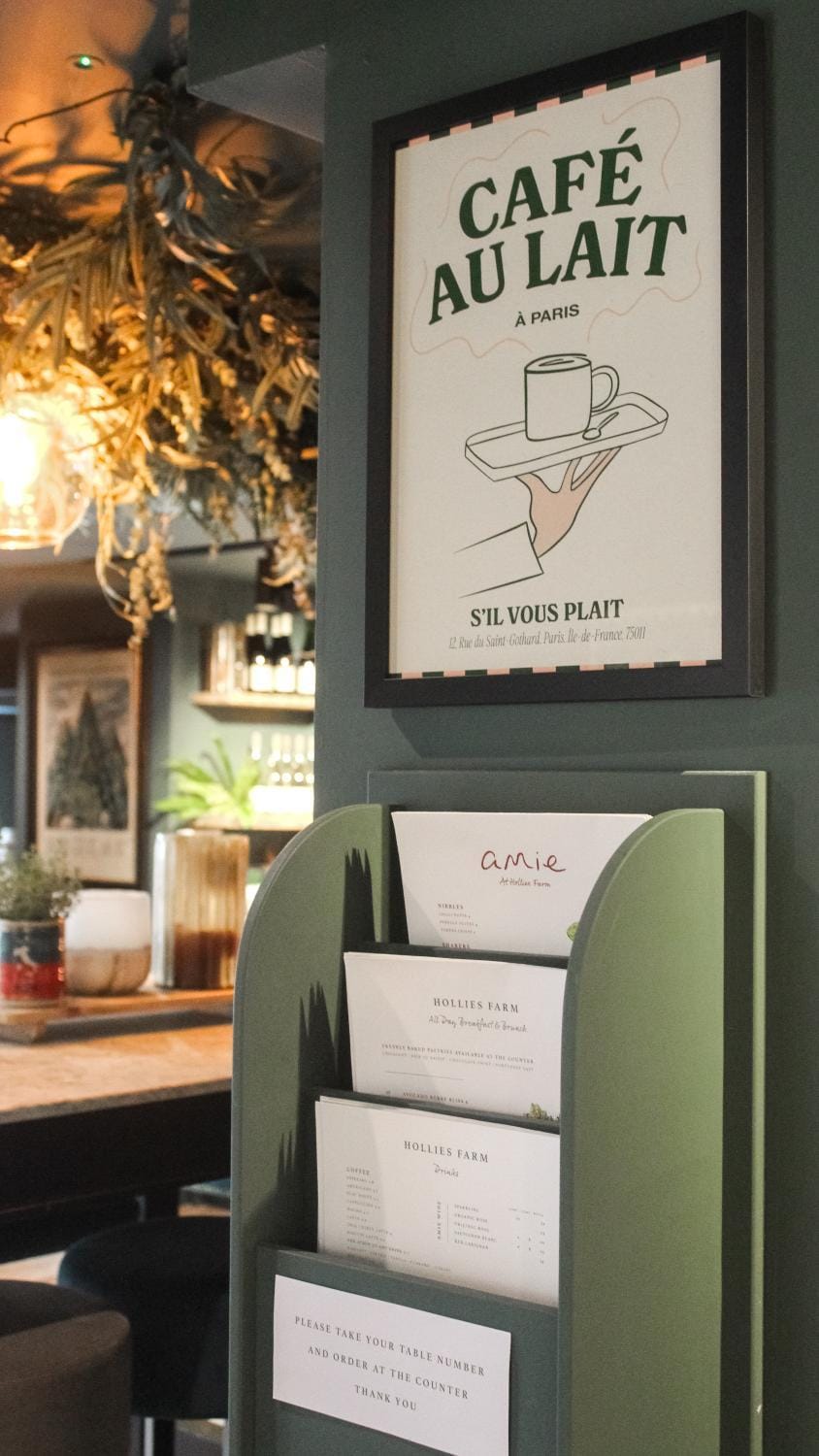 Restaurant/places to eat, Food and drinks