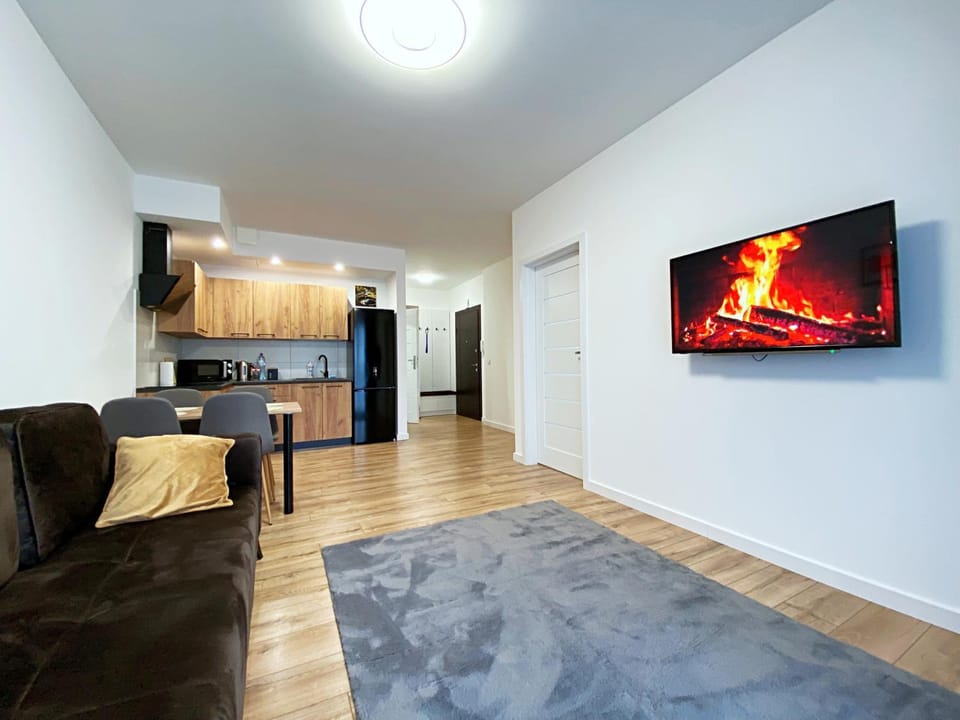 TV and multimedia, Kitchen or kitchenette, Living room, Seating area, Dining area, Evening entertainment, minibar