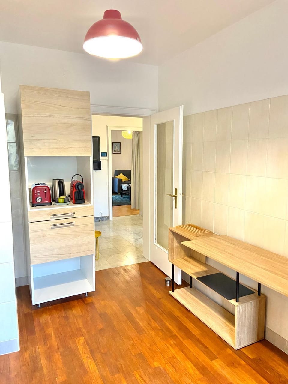 Kitchen or kitchenette, kitchen
