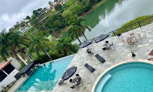 Pool view, Swimming pool