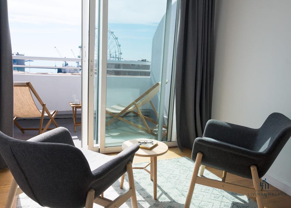 Seating area, Sea view