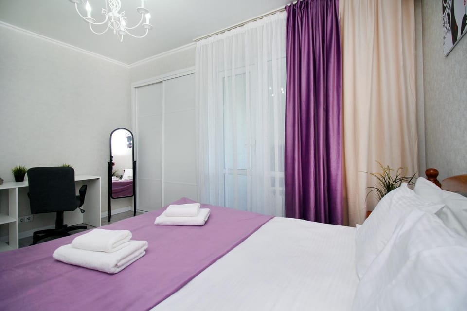 ЖК АРАЙ с видом на горы светлая и красивая люкс квартира Apartment in Almaty