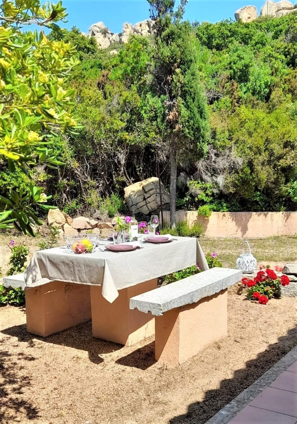 Ferienhaus Casa Geranio - Villaggio Galanu House in Sardinia