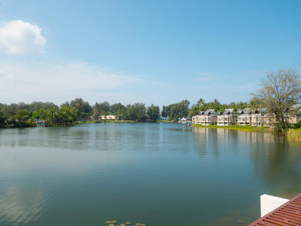 Day, Natural landscape, Lake view