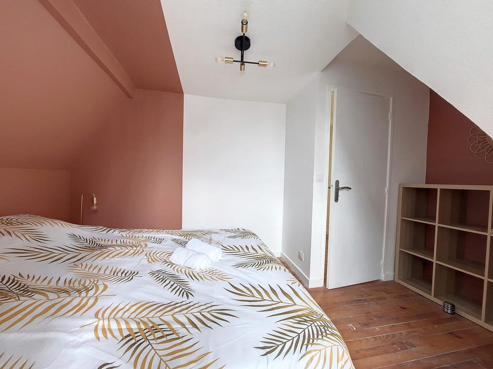 Bed, Bedroom, wardrobe