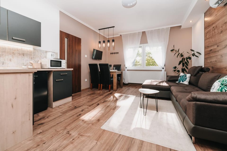 Kitchen or kitchenette, Living room, minibar