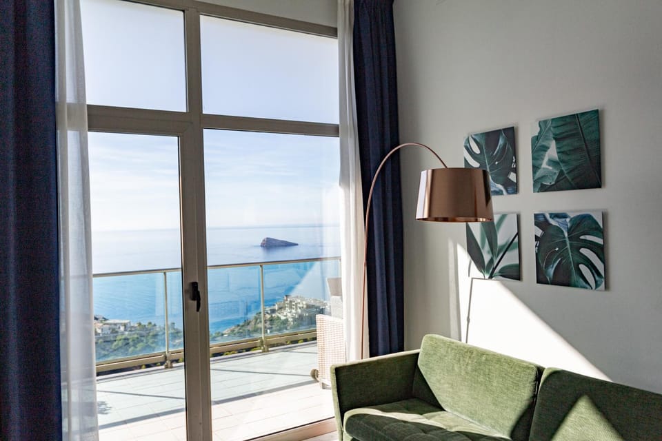 Seating area, Sea view