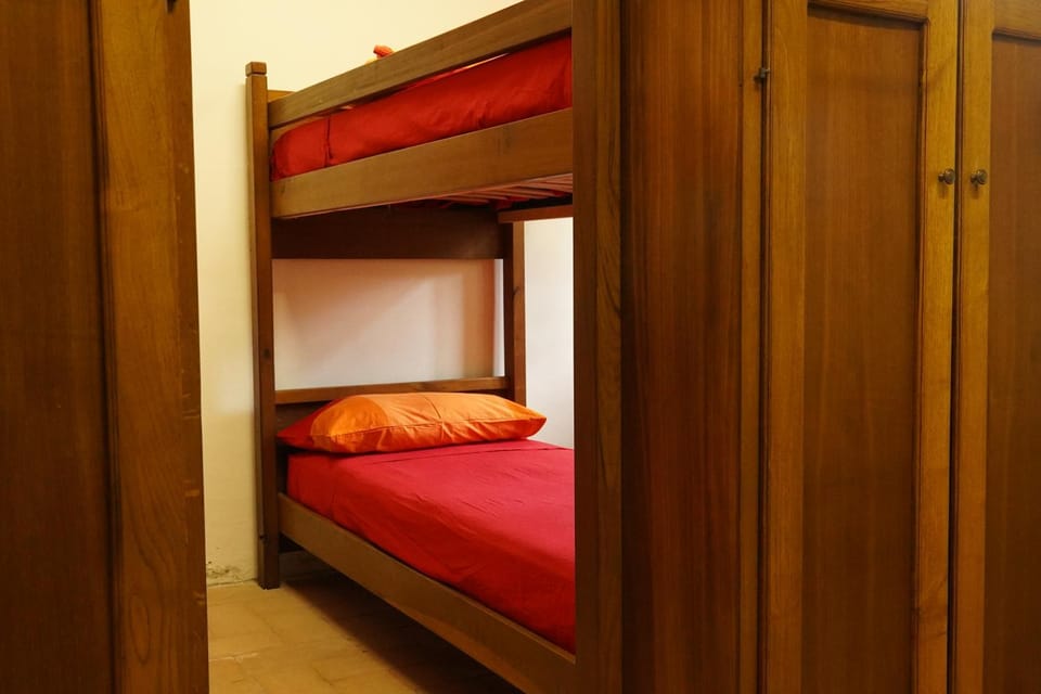 Photo of the whole room, Bedroom, bunk bed