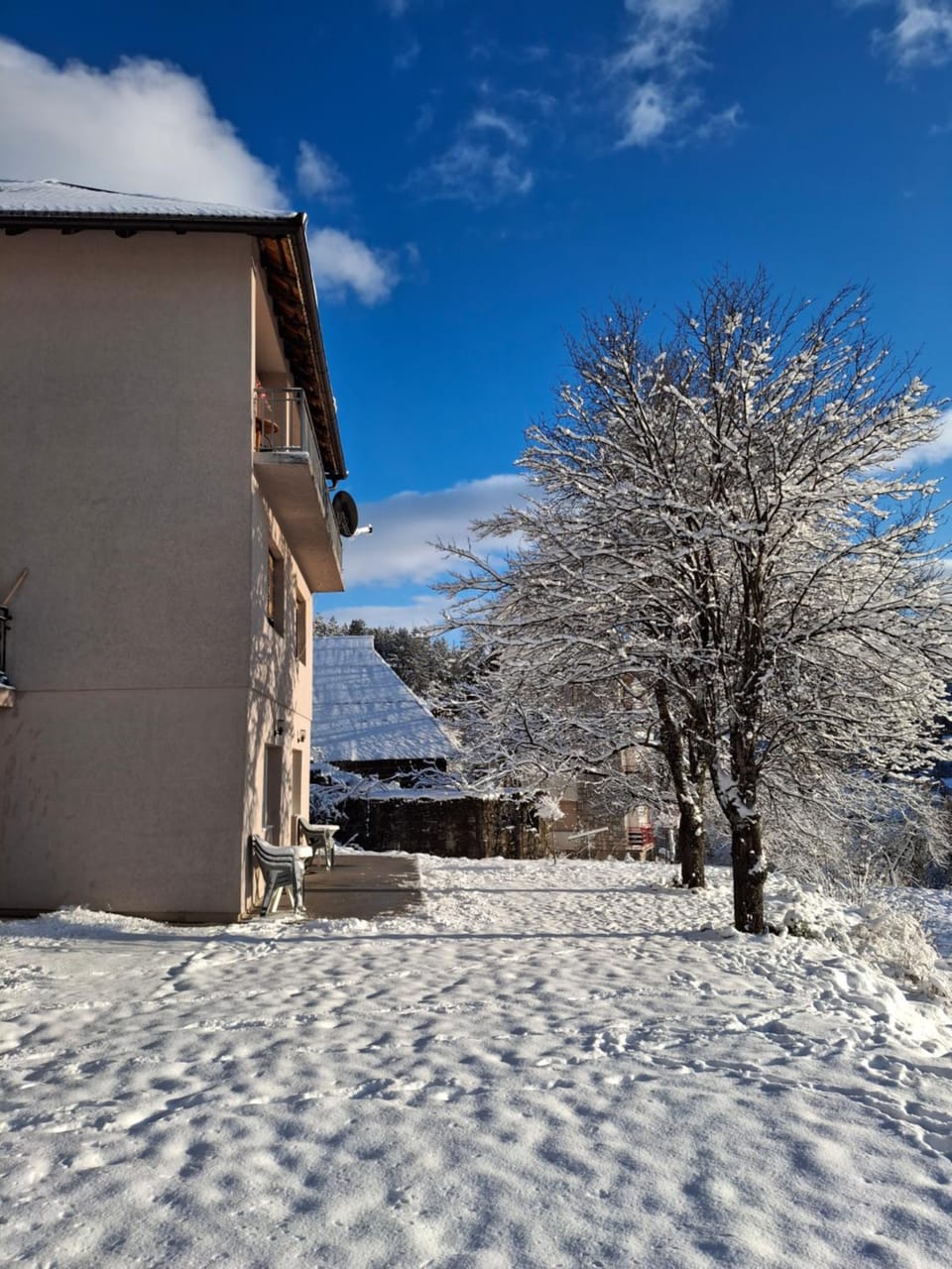 Property building, Winter