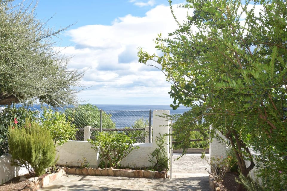 Garden, Sea view