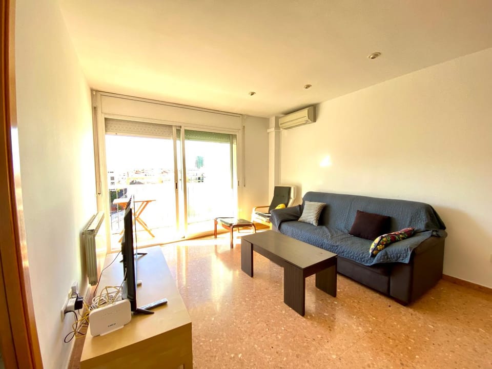 Living room, air conditioner