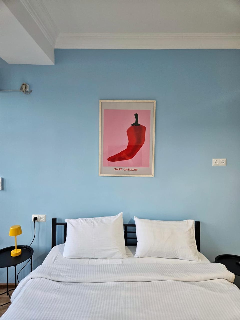 Bed, Decorative detail, Bedroom