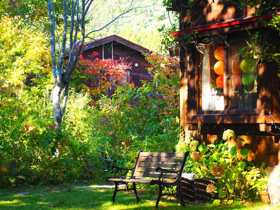Property building, Garden view