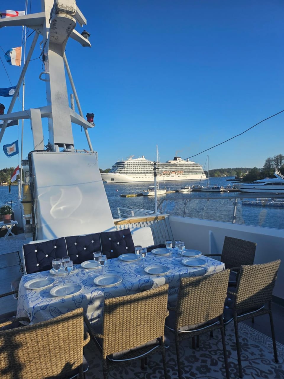 M/S Furusund Docked boat in Stockholm County