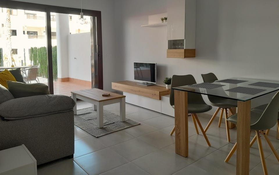 Living room, Seating area, Dining area