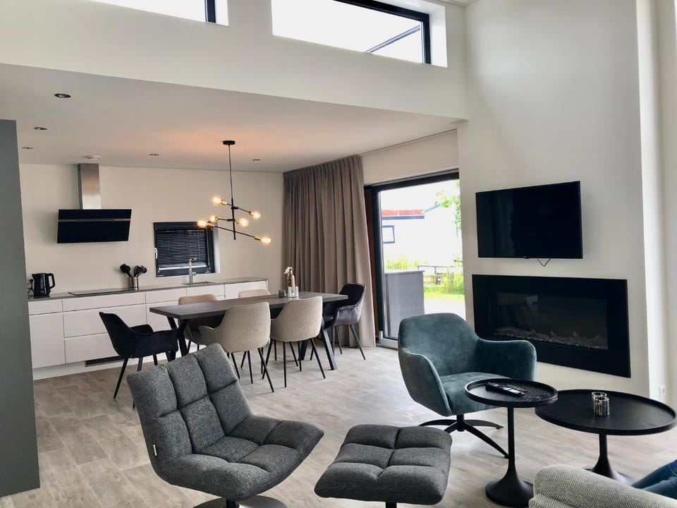 Enkhuizer Strand Cube Elite Hafenpanorama mit Dachterrasse Haus Nr 339 House in Flevoland, Netherlands