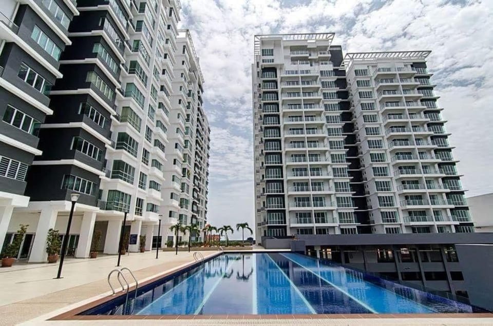 Sekinchan Simple LoveSea House ~ Seaview 3-14AB Apartment in Selangor, Malaysia