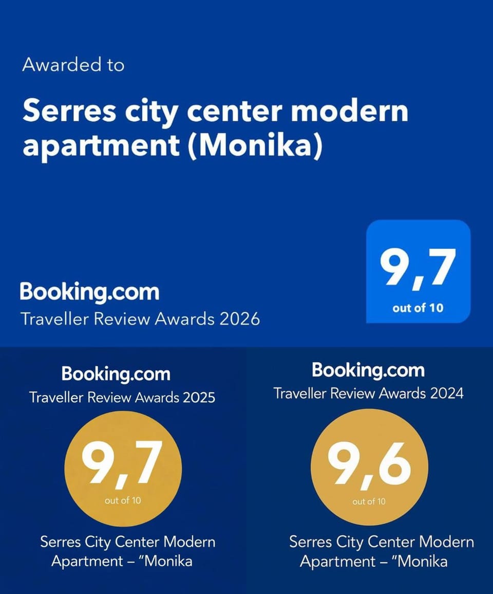 Serres city center modern apartment (Monika) Apartment in Decentralized Administration of Macedonia and Thrace