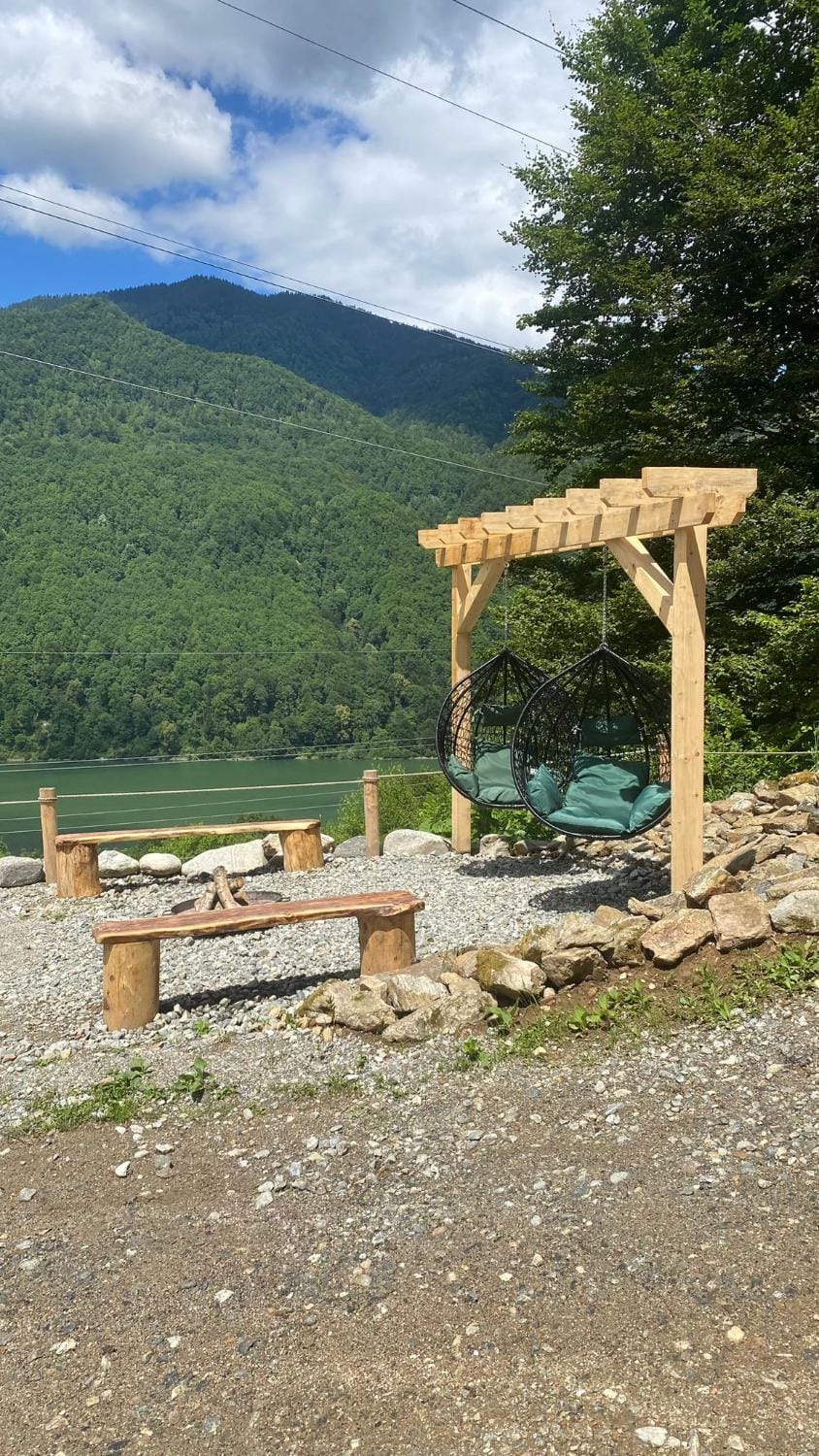 Day, Natural landscape, Lake view, Mountain view