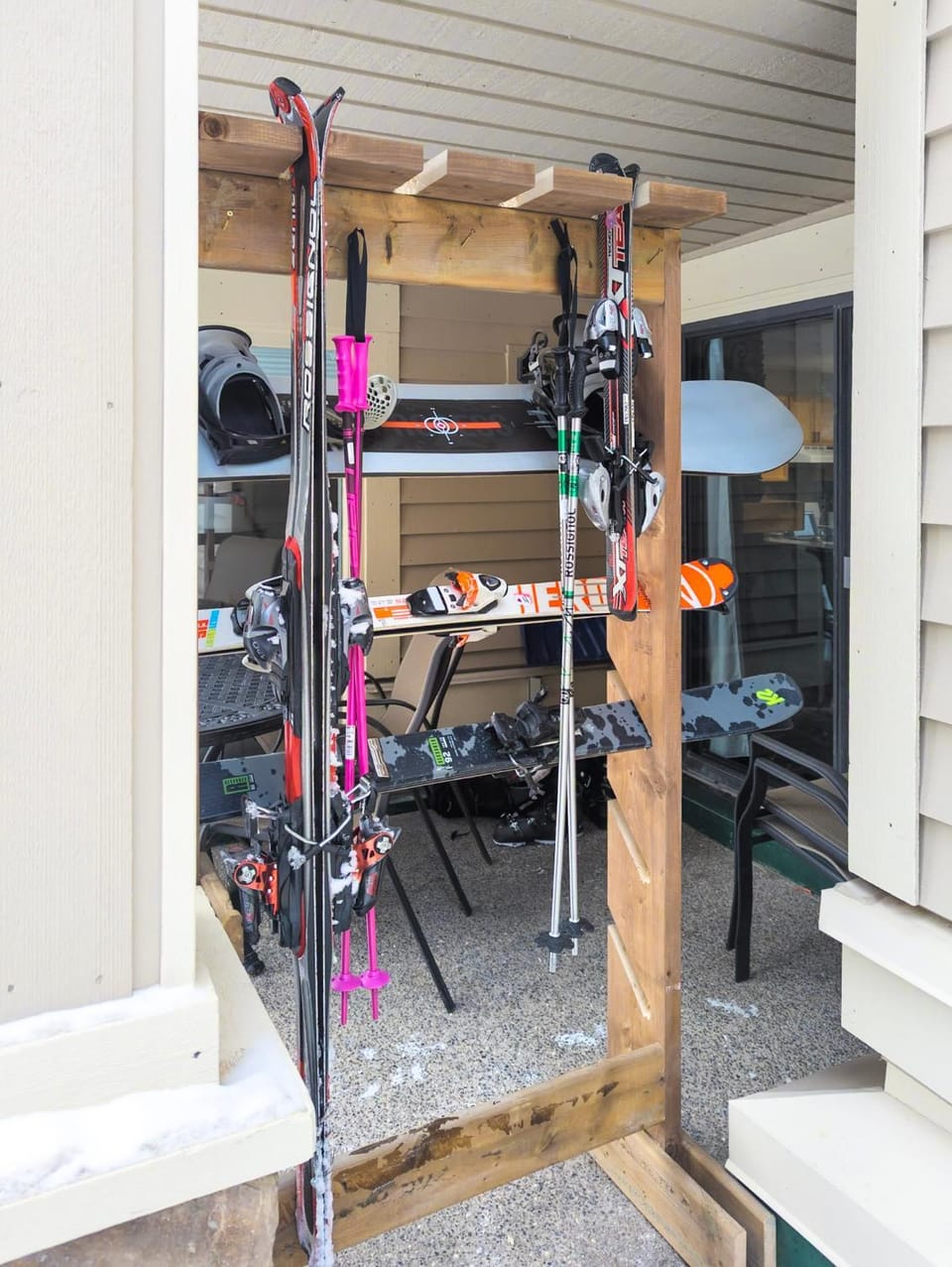 Patio, storage