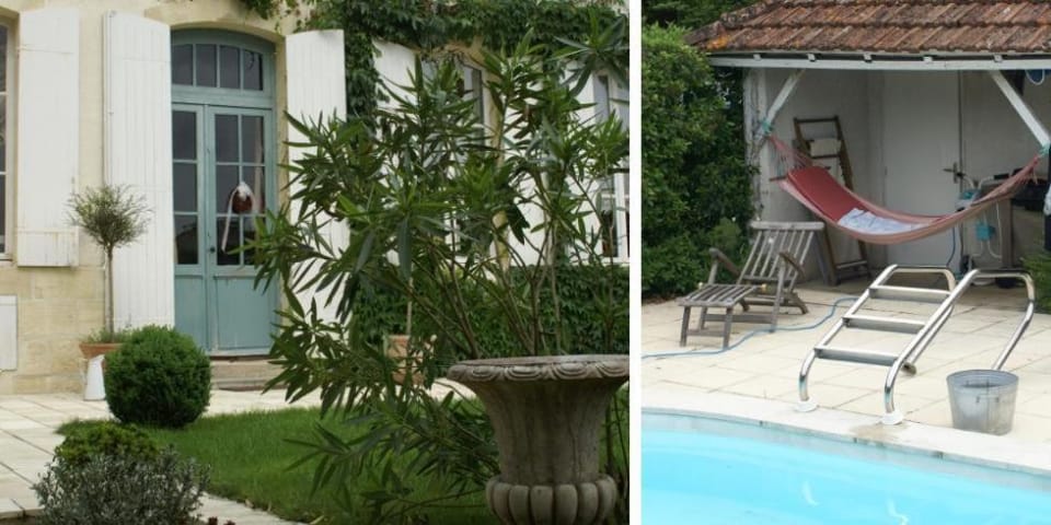 Facade/entrance, Swimming pool