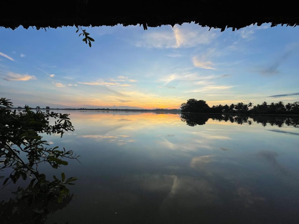 Day, Natural landscape, Lake view, Sunrise