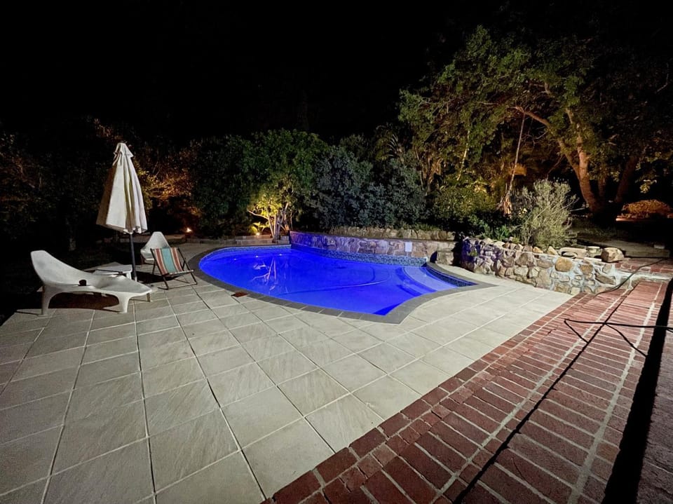 Night, Swimming pool, Swimming pool