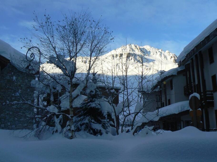 Winter, Mountain view