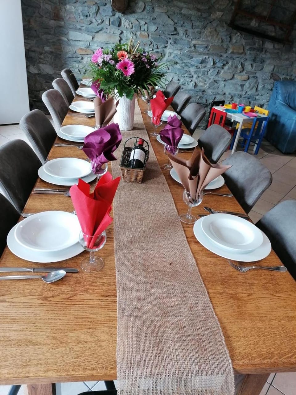 Dining area