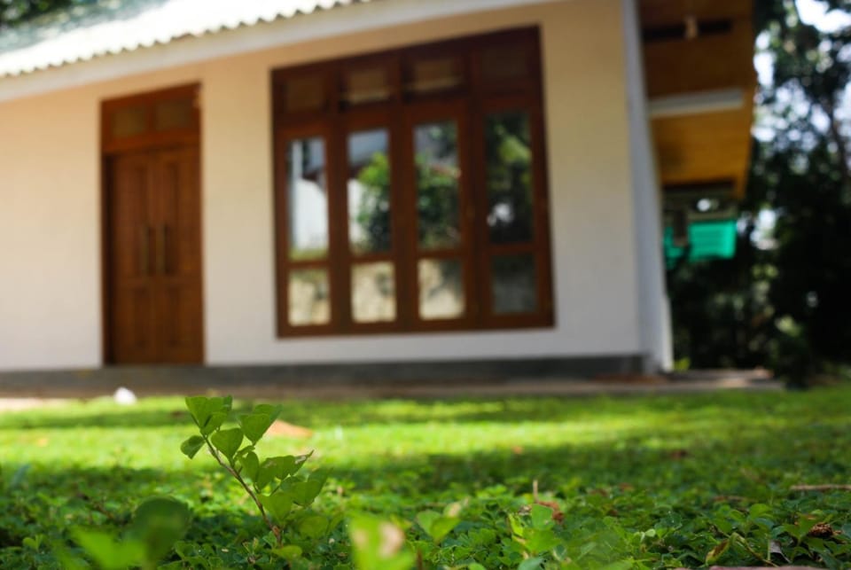 Property building, Garden view