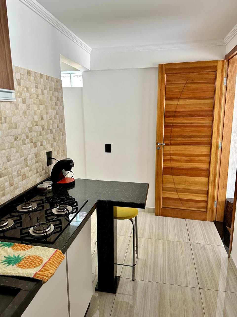 Communal kitchen, stove